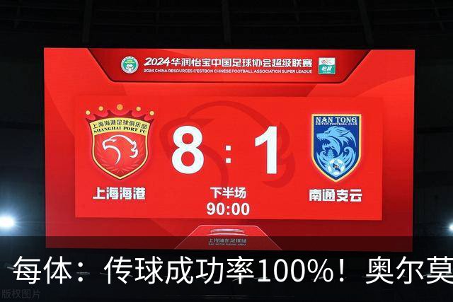 每体：传球成功率100%！奥尔莫满分表现锁主力再获国家队征召